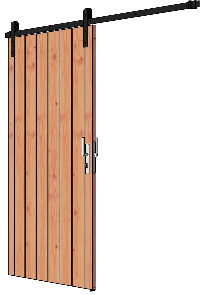 Trendhout Schuifdeur 98 x 195 cm - Afbeelding 1
